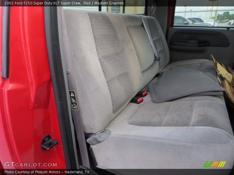 Rear Seat of 2001 F250 Super Duty XLT Super Crew