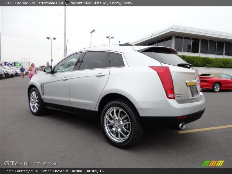 Radiant Silver Metallic / Ebony/Ebony 2013 Cadillac SRX Performance FWD