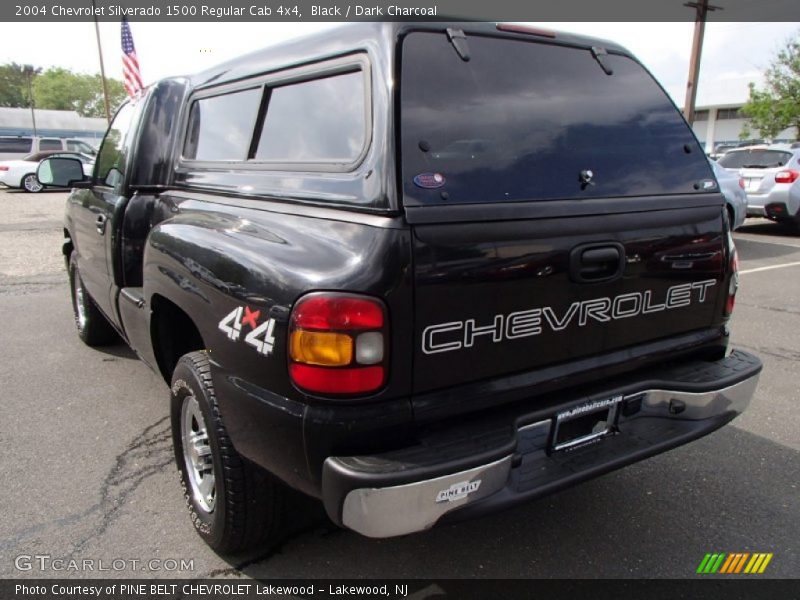 Black / Dark Charcoal 2004 Chevrolet Silverado 1500 Regular Cab 4x4