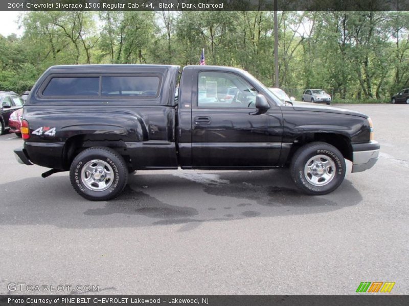 Black / Dark Charcoal 2004 Chevrolet Silverado 1500 Regular Cab 4x4