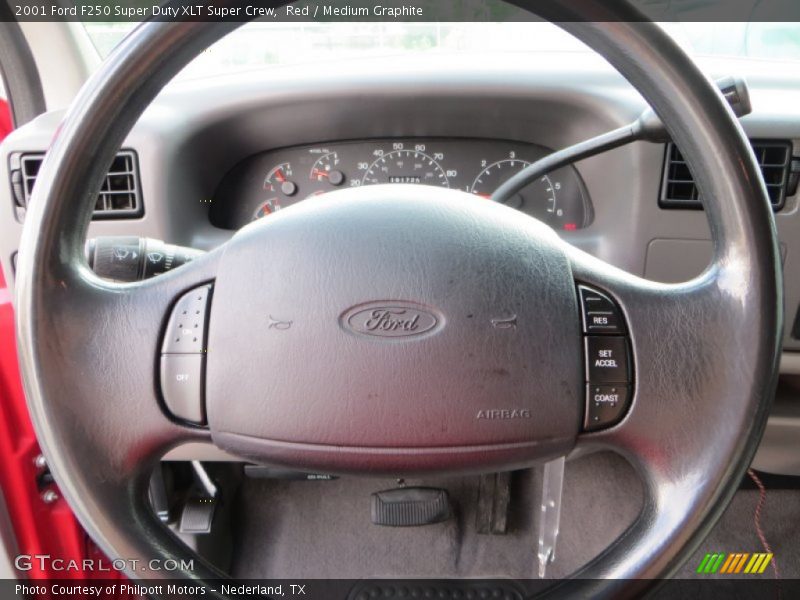  2001 F250 Super Duty XLT Super Crew Steering Wheel