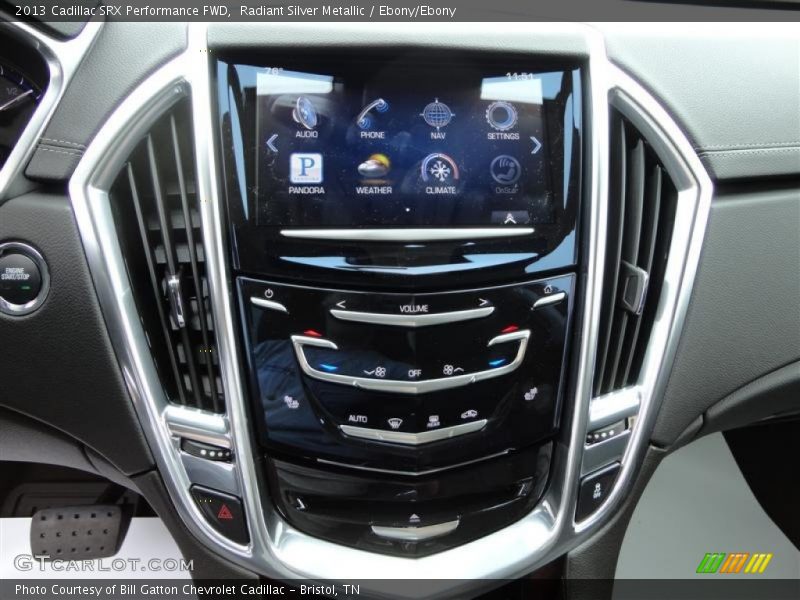 Radiant Silver Metallic / Ebony/Ebony 2013 Cadillac SRX Performance FWD