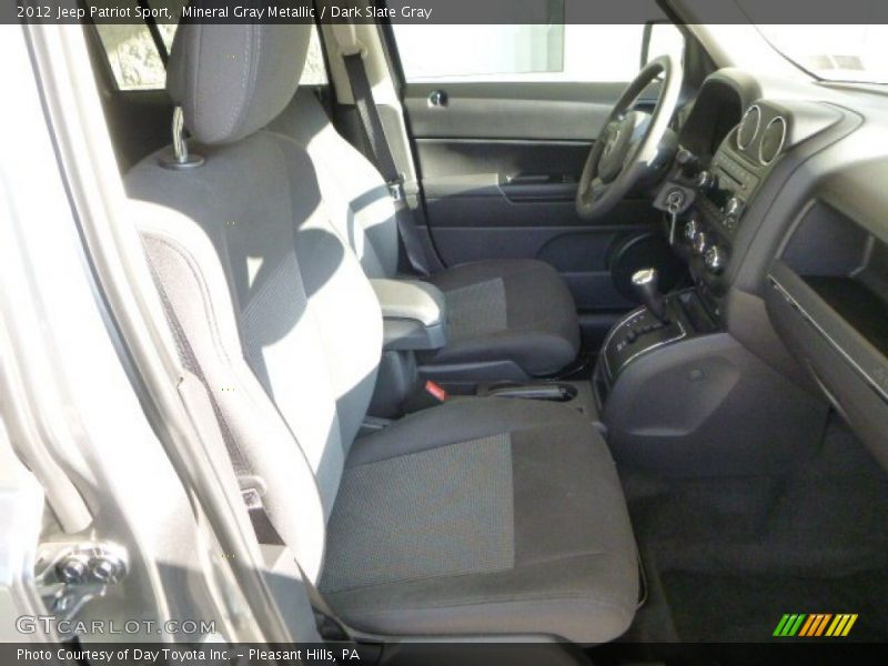 Mineral Gray Metallic / Dark Slate Gray 2012 Jeep Patriot Sport