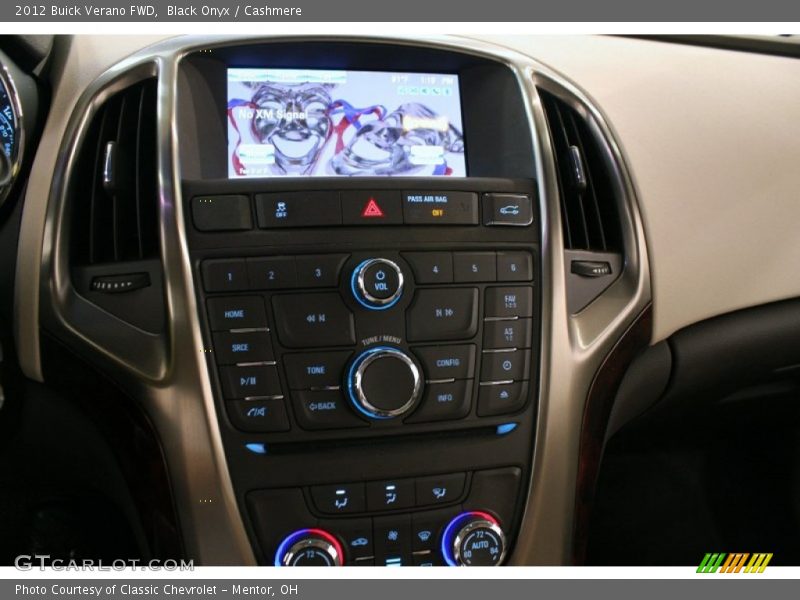 Controls of 2012 Verano FWD