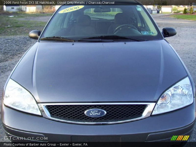 Liquid Grey Metallic / Charcoal/Charcoal 2006 Ford Focus ZX3 SE Hatchback