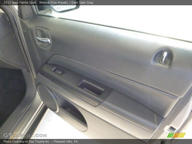 Mineral Gray Metallic / Dark Slate Gray 2012 Jeep Patriot Sport