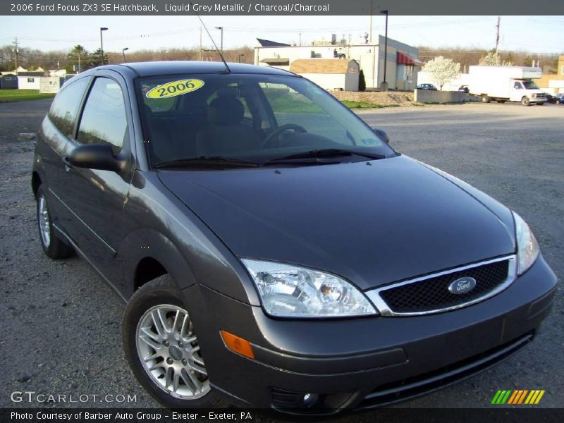 Liquid Grey Metallic / Charcoal/Charcoal 2006 Ford Focus ZX3 SE Hatchback