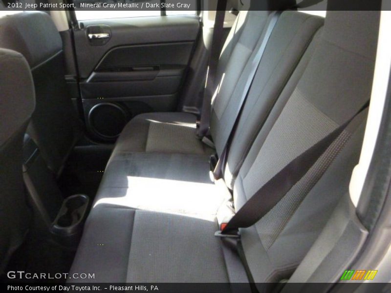 Mineral Gray Metallic / Dark Slate Gray 2012 Jeep Patriot Sport