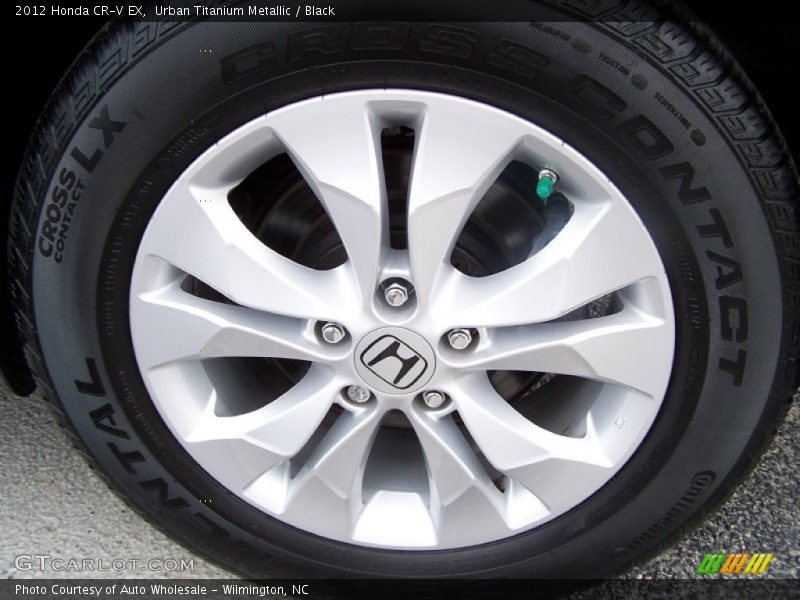 Urban Titanium Metallic / Black 2012 Honda CR-V EX