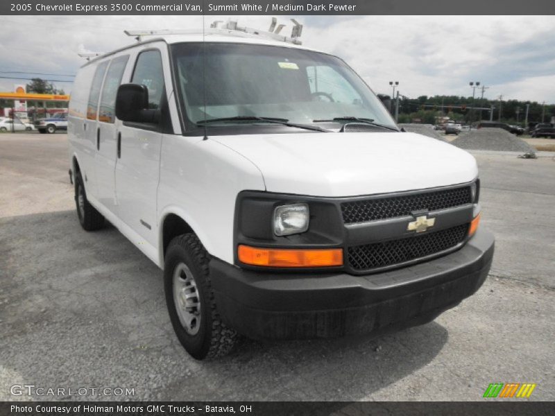 Summit White / Medium Dark Pewter 2005 Chevrolet Express 3500 Commercial Van