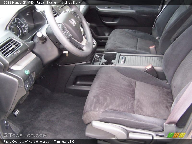 Urban Titanium Metallic / Black 2012 Honda CR-V EX