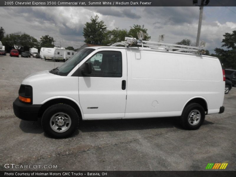 Summit White / Medium Dark Pewter 2005 Chevrolet Express 3500 Commercial Van