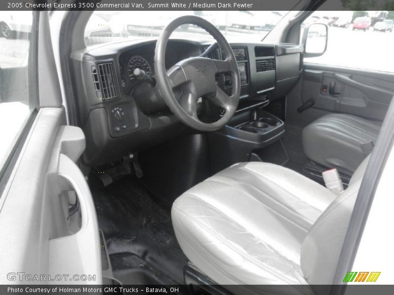 Summit White / Medium Dark Pewter 2005 Chevrolet Express 3500 Commercial Van