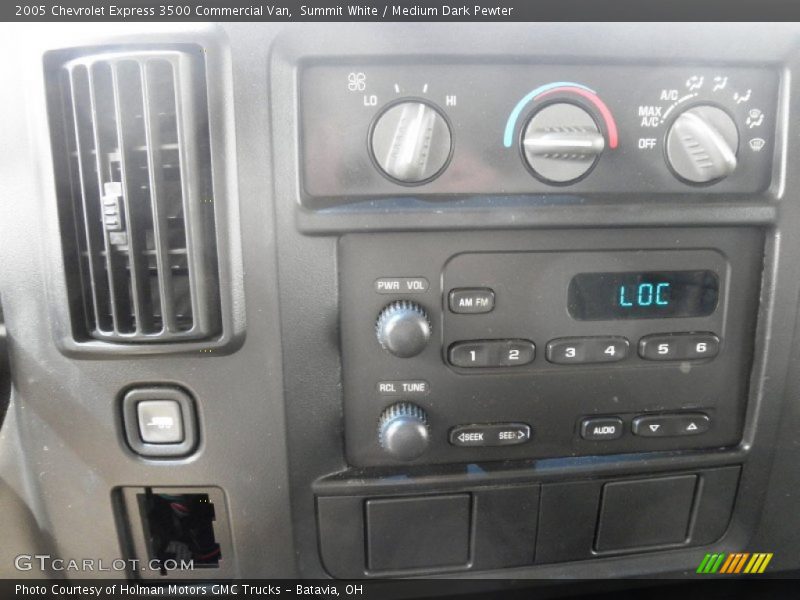 Summit White / Medium Dark Pewter 2005 Chevrolet Express 3500 Commercial Van