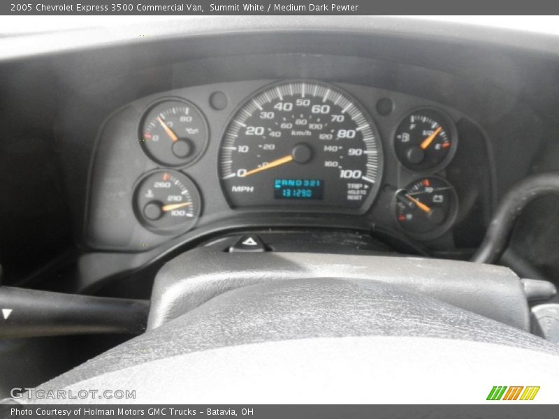 Summit White / Medium Dark Pewter 2005 Chevrolet Express 3500 Commercial Van