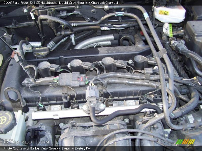 Liquid Grey Metallic / Charcoal/Charcoal 2006 Ford Focus ZX3 SE Hatchback
