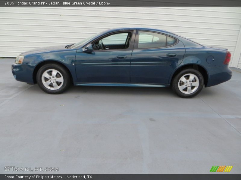 Blue Green Crystal / Ebony 2006 Pontiac Grand Prix Sedan