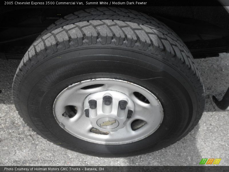 Summit White / Medium Dark Pewter 2005 Chevrolet Express 3500 Commercial Van