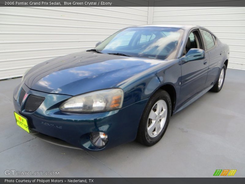 Blue Green Crystal / Ebony 2006 Pontiac Grand Prix Sedan