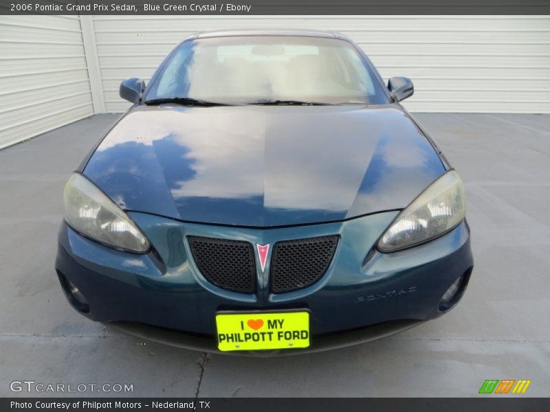 Blue Green Crystal / Ebony 2006 Pontiac Grand Prix Sedan