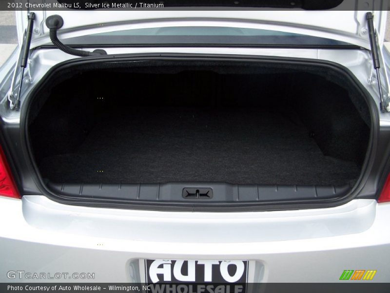 Silver Ice Metallic / Titanium 2012 Chevrolet Malibu LS