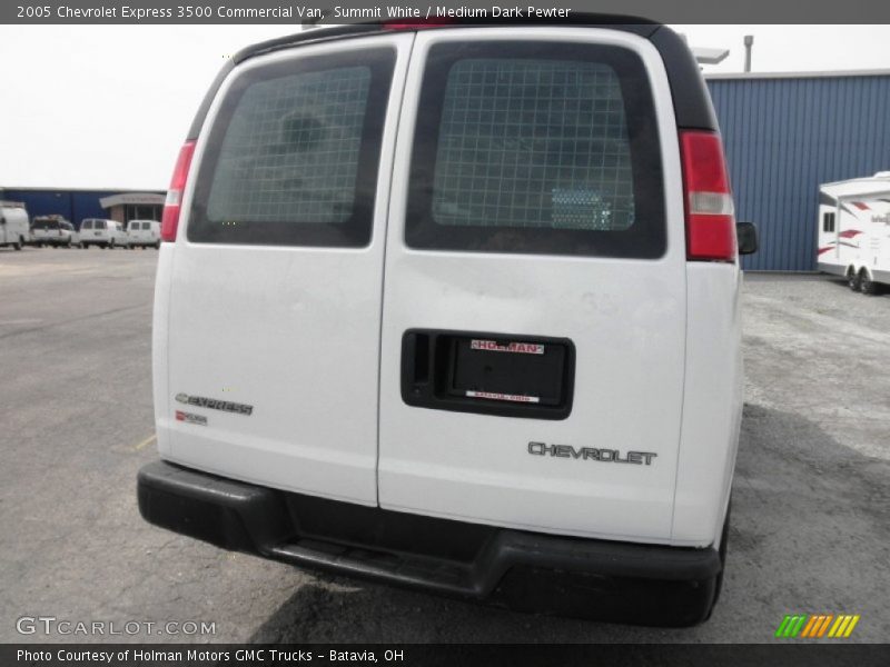 Summit White / Medium Dark Pewter 2005 Chevrolet Express 3500 Commercial Van