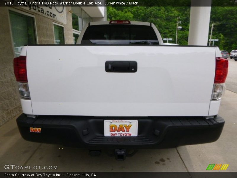 Super White / Black 2013 Toyota Tundra TRD Rock Warrior Double Cab 4x4