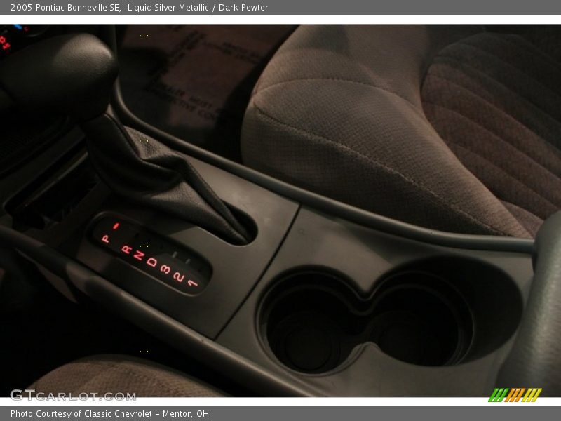 Liquid Silver Metallic / Dark Pewter 2005 Pontiac Bonneville SE