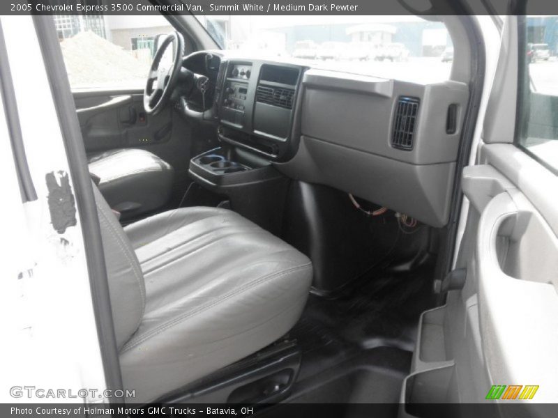Summit White / Medium Dark Pewter 2005 Chevrolet Express 3500 Commercial Van