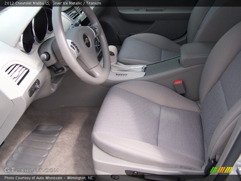 Silver Ice Metallic / Titanium 2012 Chevrolet Malibu LS