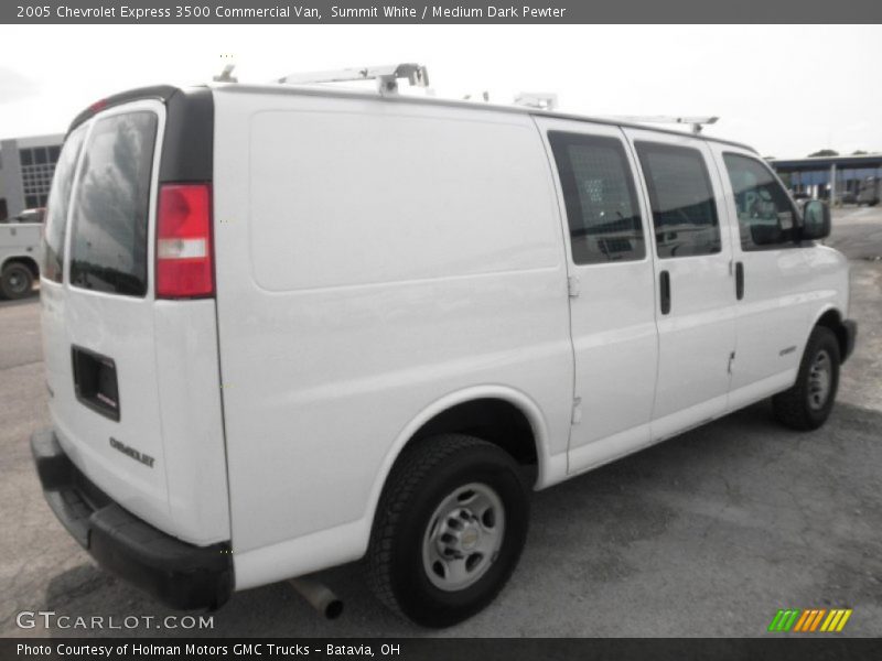 Summit White / Medium Dark Pewter 2005 Chevrolet Express 3500 Commercial Van