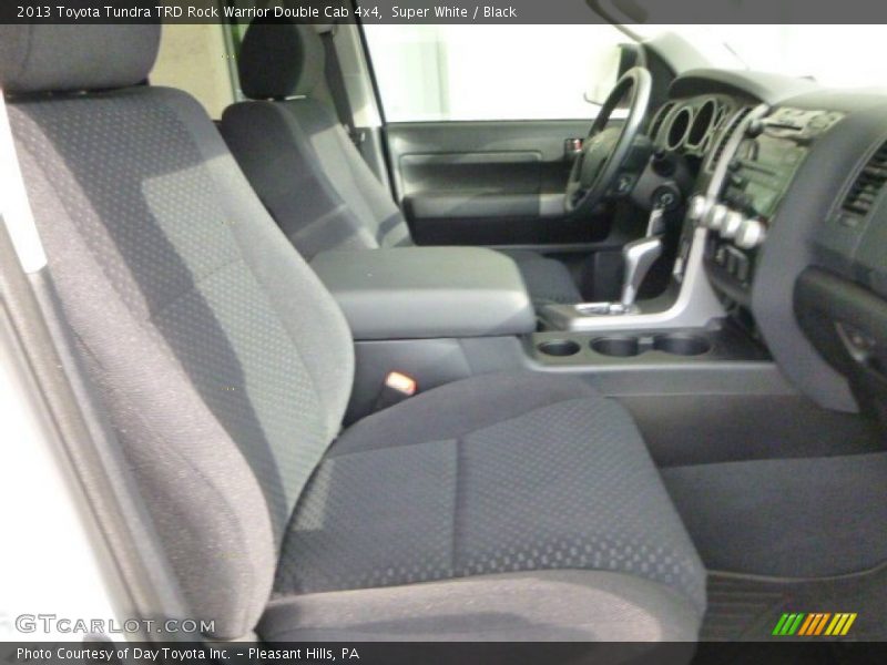 Super White / Black 2013 Toyota Tundra TRD Rock Warrior Double Cab 4x4