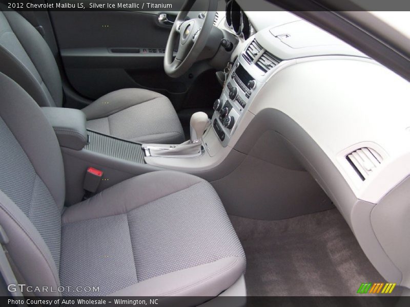 Silver Ice Metallic / Titanium 2012 Chevrolet Malibu LS