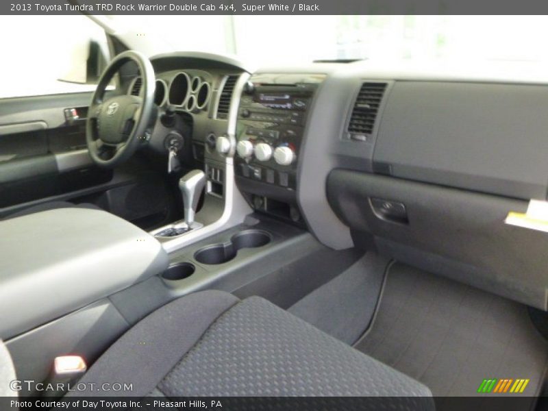 Super White / Black 2013 Toyota Tundra TRD Rock Warrior Double Cab 4x4
