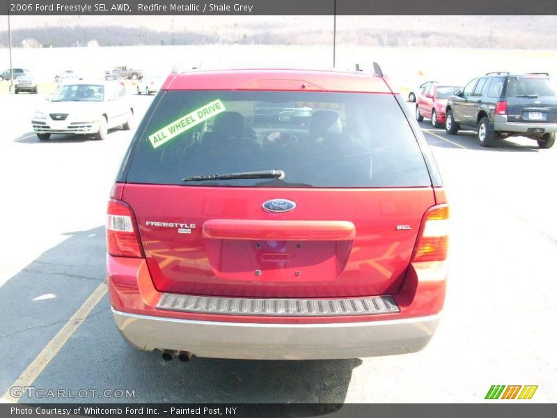 Redfire Metallic / Shale Grey 2006 Ford Freestyle SEL AWD