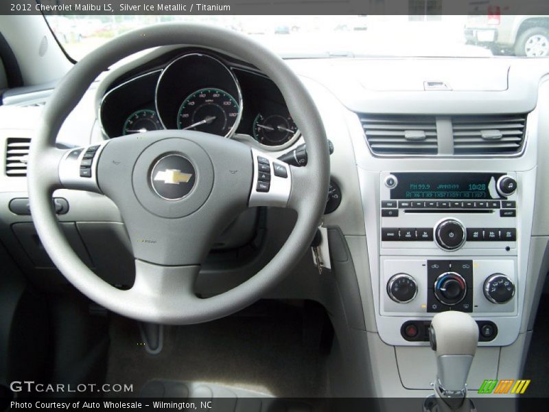 Silver Ice Metallic / Titanium 2012 Chevrolet Malibu LS