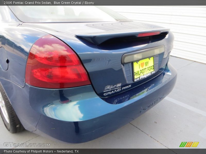 Blue Green Crystal / Ebony 2006 Pontiac Grand Prix Sedan