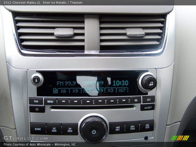 Silver Ice Metallic / Titanium 2012 Chevrolet Malibu LS
