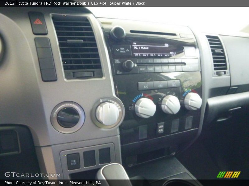 Super White / Black 2013 Toyota Tundra TRD Rock Warrior Double Cab 4x4