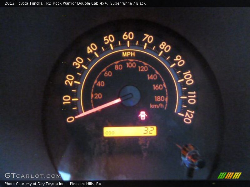 Super White / Black 2013 Toyota Tundra TRD Rock Warrior Double Cab 4x4
