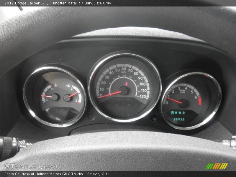 Tungsten Metallic / Dark Slate Gray 2012 Dodge Caliber SXT