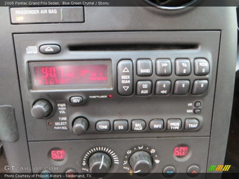 Audio System of 2006 Grand Prix Sedan