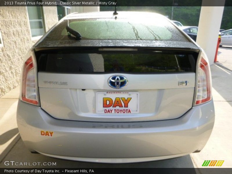 Classic Silver Metallic / Misty Gray 2013 Toyota Prius Four Hybrid