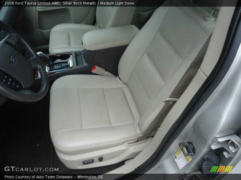 Silver Birch Metallic / Medium Light Stone 2008 Ford Taurus Limited AWD