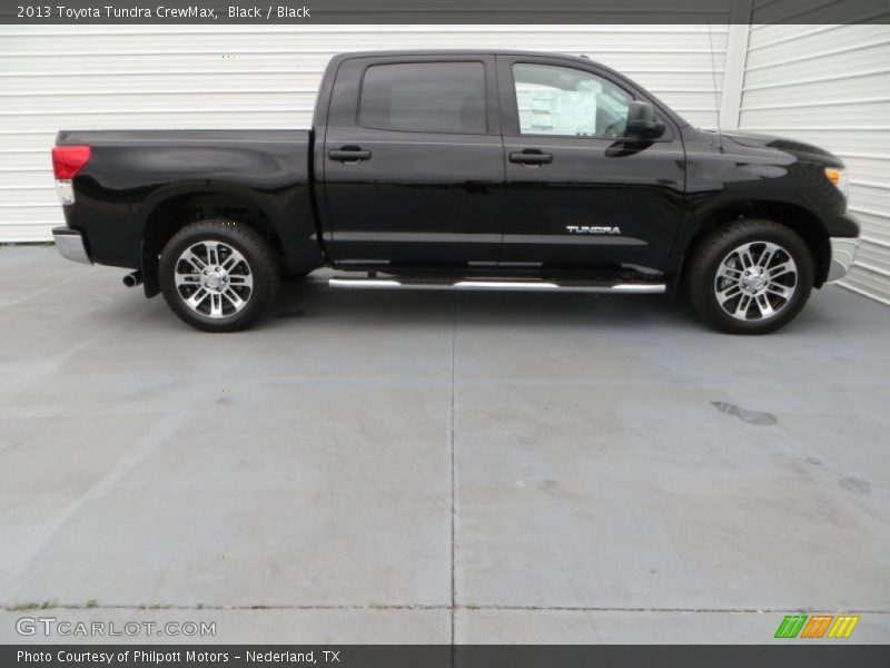 Black / Black 2013 Toyota Tundra CrewMax
