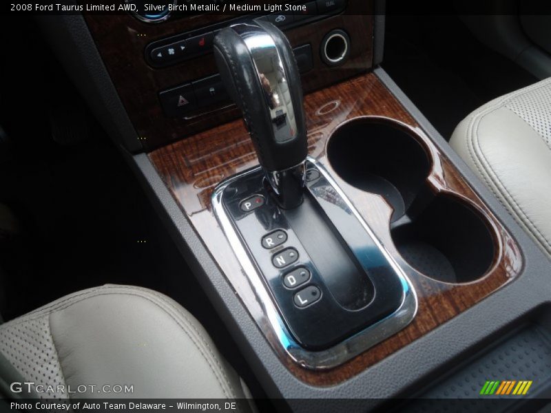 Silver Birch Metallic / Medium Light Stone 2008 Ford Taurus Limited AWD