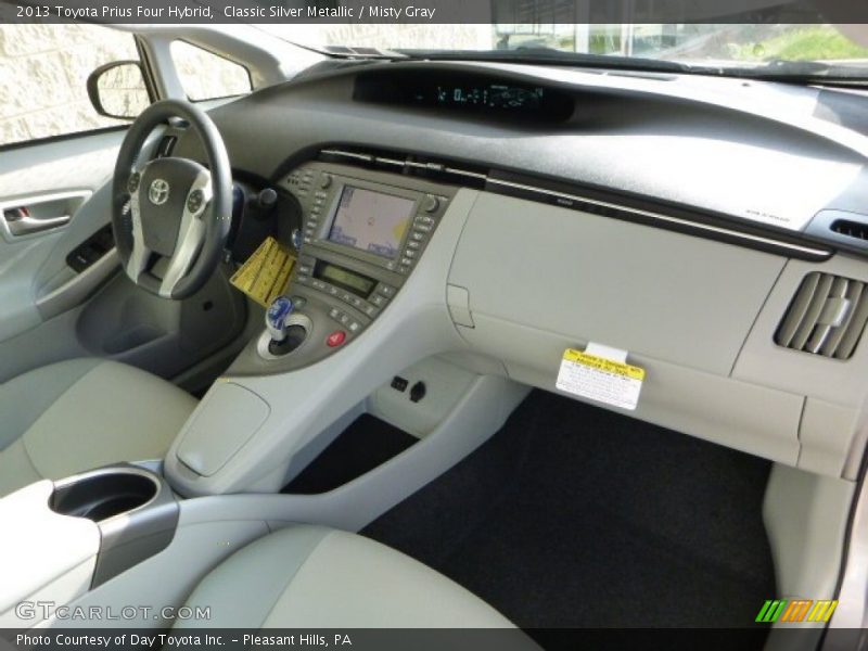 Classic Silver Metallic / Misty Gray 2013 Toyota Prius Four Hybrid