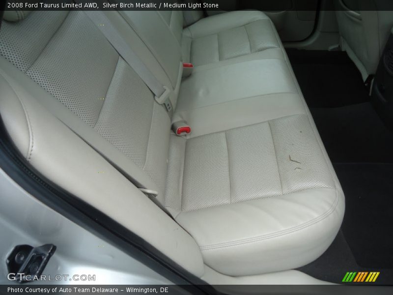 Silver Birch Metallic / Medium Light Stone 2008 Ford Taurus Limited AWD