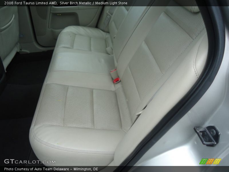 Silver Birch Metallic / Medium Light Stone 2008 Ford Taurus Limited AWD