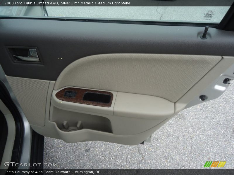Silver Birch Metallic / Medium Light Stone 2008 Ford Taurus Limited AWD